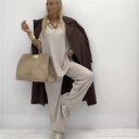 completo in maglia costa larga home